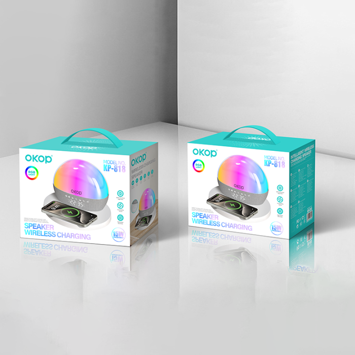 Boxa OKOP KP-818 cu 3 in 1 incarcare  wireless